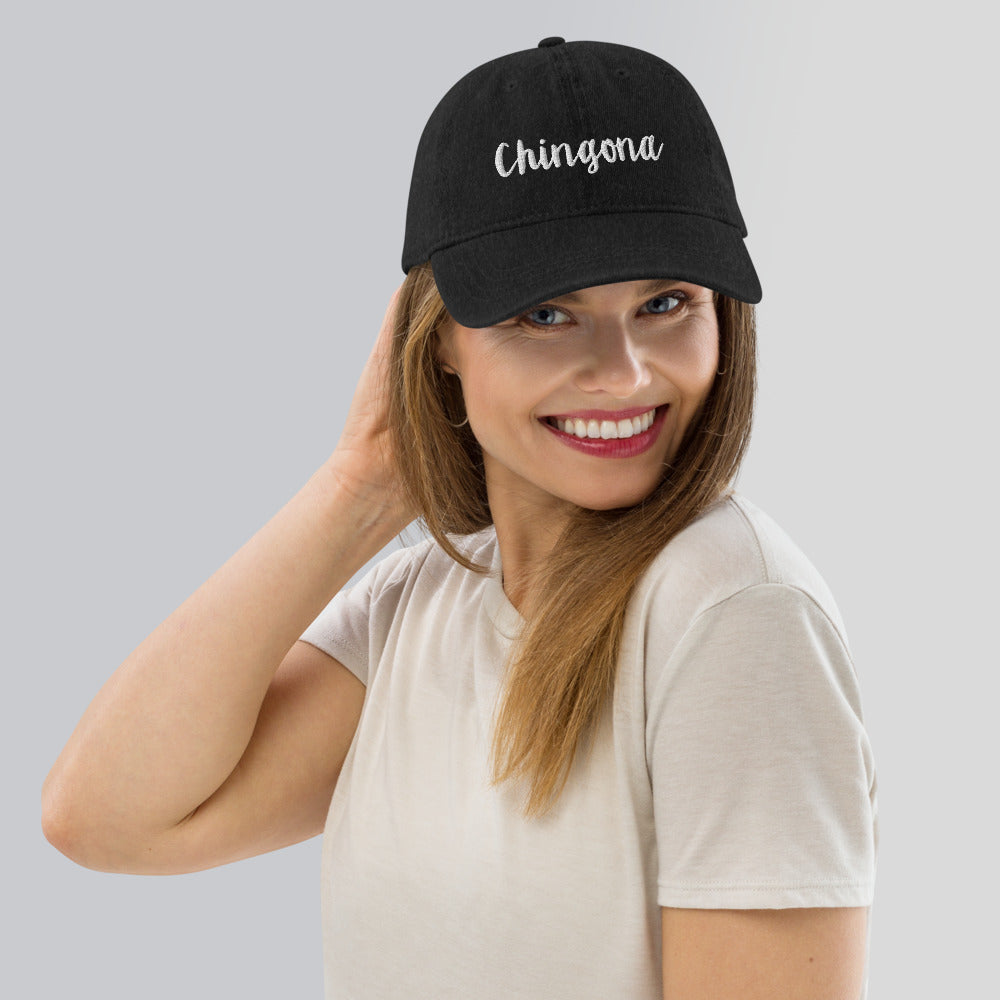 Chingona Denim Hat