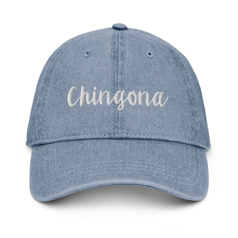 Chingona Denim Hat