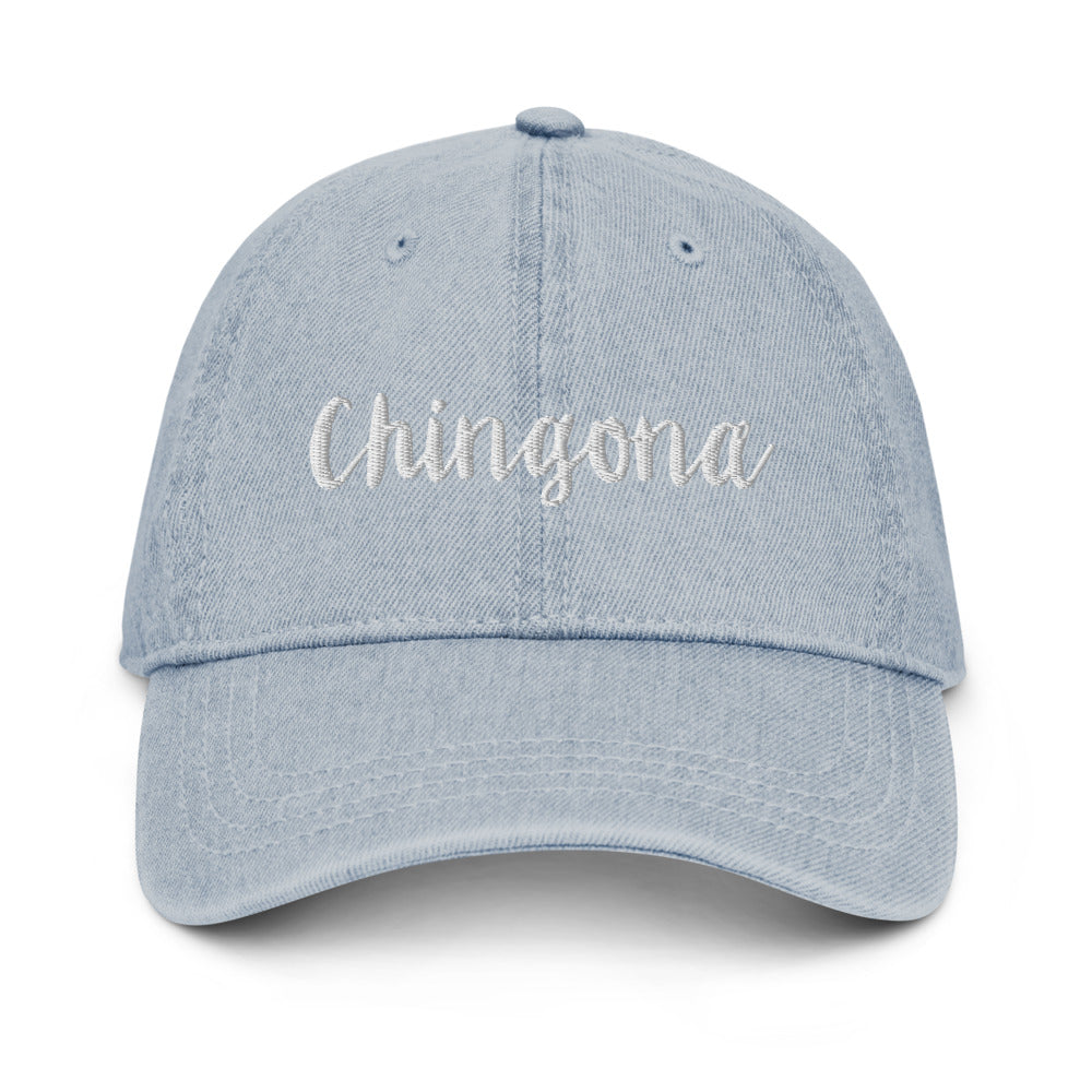 Chingona Denim Hat – JNXDESIGN